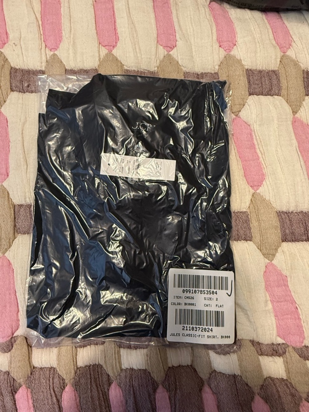 J. Crew Jules Women’s Classic-Fit Long Sleeve Soft Viscose Blouse  NWT 2 Black - Picture 9 of 10